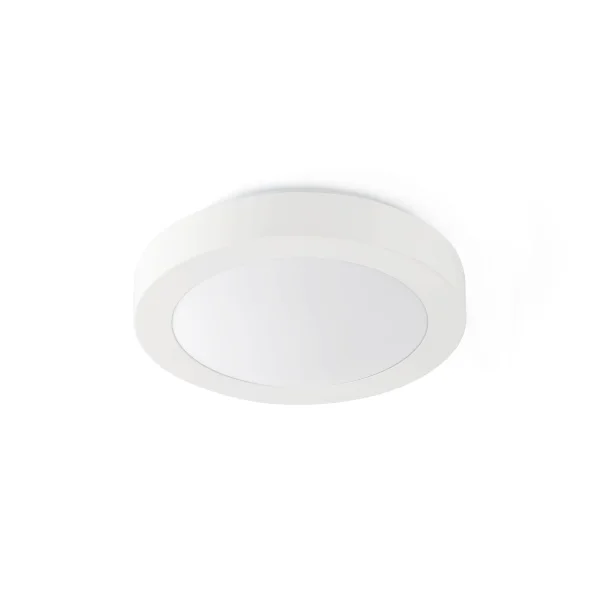 Faro Logos - plafonnier - Ø 35 x 10 cm - IP44 - blanc mat
