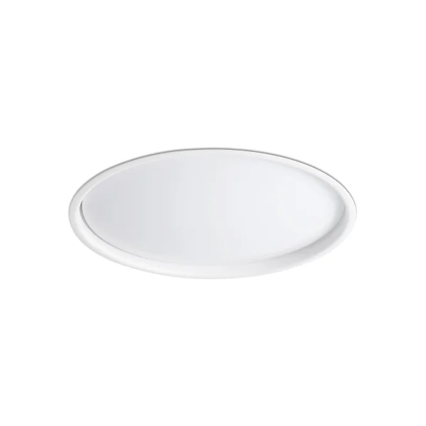 Faro Luan - spot à encastrer - Ø 415 mm, Ø 375 mm à encastrer - 40W LED inclus - IP44 - blanc mat