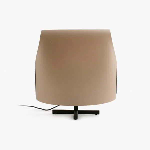 Faro Luang - lampe à poser - 42 x 30 x 46,5 cm - caramel/noir
