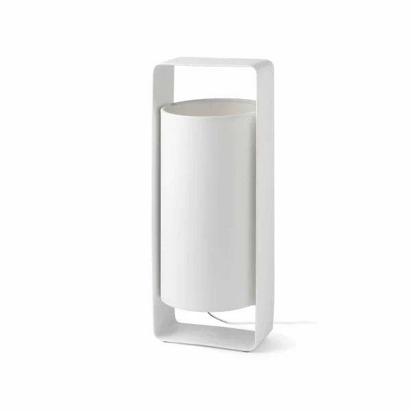 Faro Lula - lampe à poser - 16 x 15 x 40 cm - blanc mat