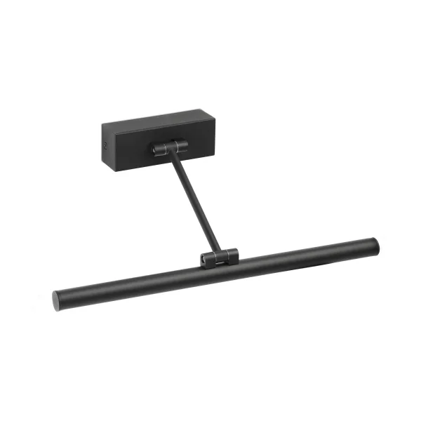 Faro Magritte - applique murale - 30 x 22 x 4 cm - 6W LED inclus - noir mat