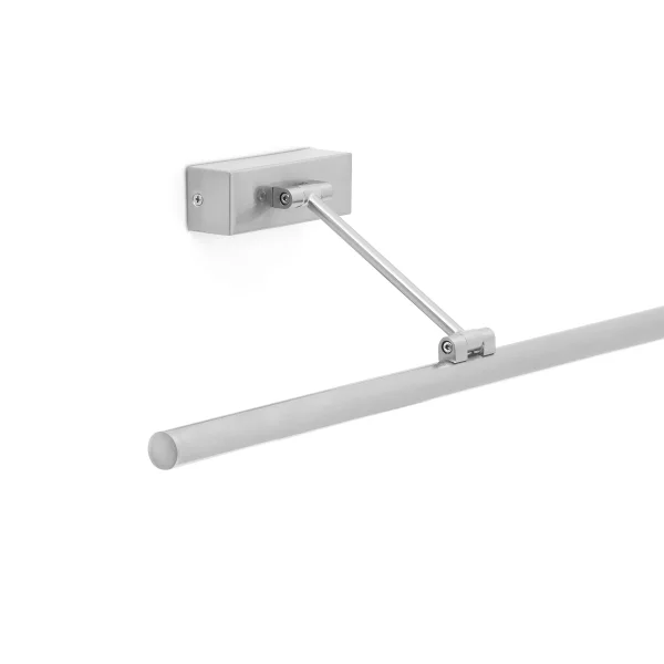 Faro Magritte - applique murale - 60 x 22,4 x 4 cm - 12W LED inclus - nickel satiné