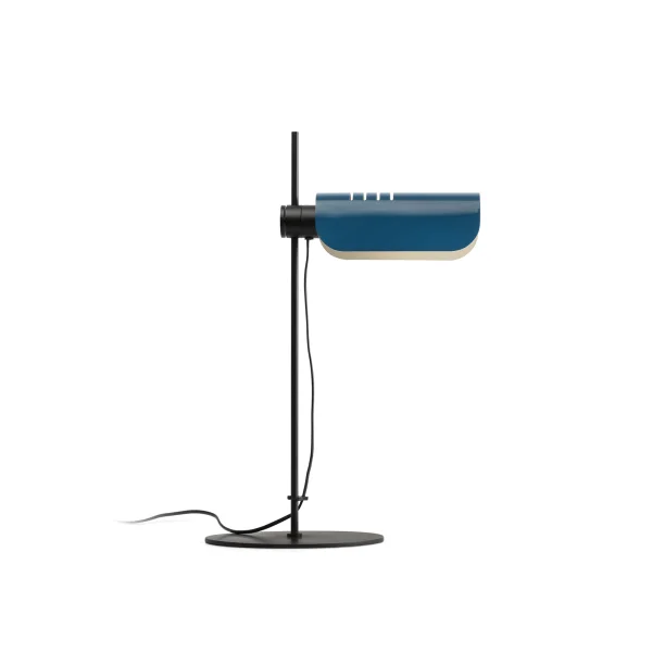 Faro Martinica - lampe de table - 38,6 x 53 x 24 cm - noire et bleu