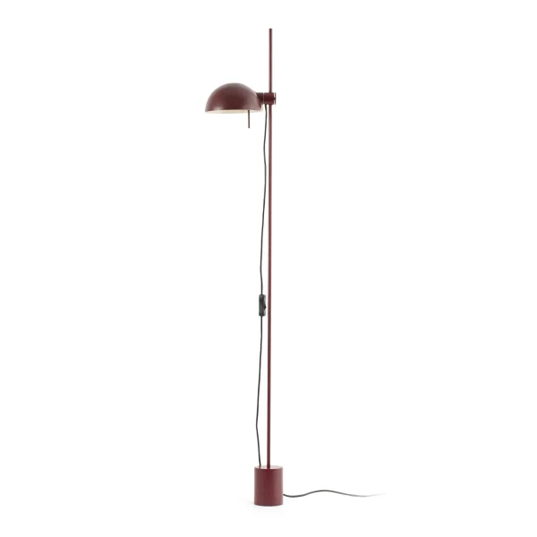 Faro Matilda - lampadaire - 19,6 x 10 x 132 cm - rouge grenat
