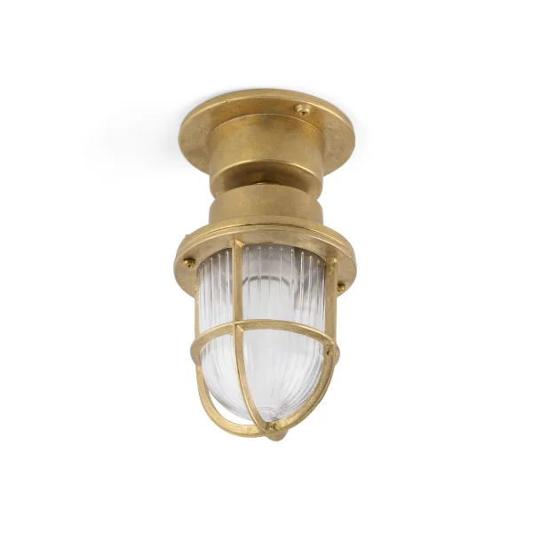 Faro Mauren - plafonnier/douille - Ø 12 x 23 cm - IP44 - laiton