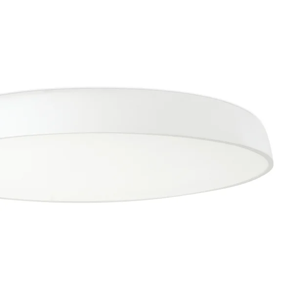 Faro Mega - plafonnier - Ø 75 x 11 cm - 52W LED dimmable inclus - blanc mat