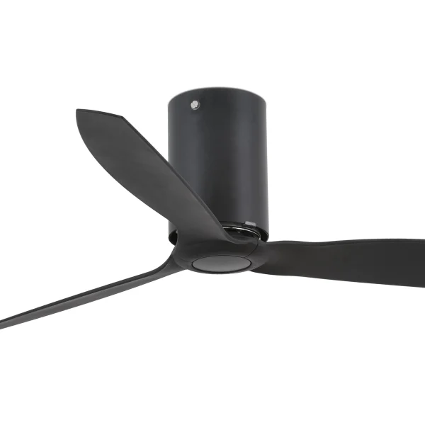 Faro Mini Tube - ventilateur de plafond avec télécommande - Ø 128 cm - noir mat