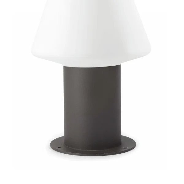 Faro Mistu - lampe de jardin - Ø 19 x 31 cm - IP44 - gris foncé