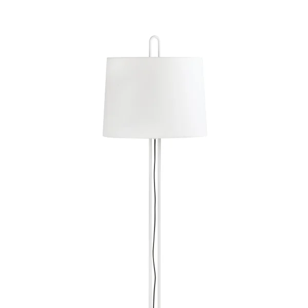 Faro Montreal - lampadaire - 160 cm - blanc et beige