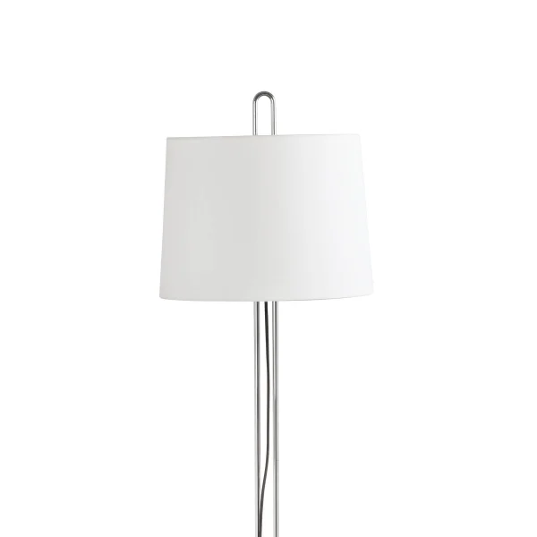 Faro Montreal - lampadaire - 160 cm - chrome et beige