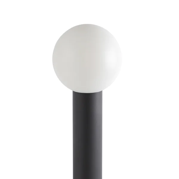 Faro Moon - poteau de jardin - Ø 18 x 61 cm - IP44 - gris foncé