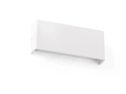Faro Nash - applique murale - 21 x 4 x 9 cm - 8W LED inclus - blanc mat