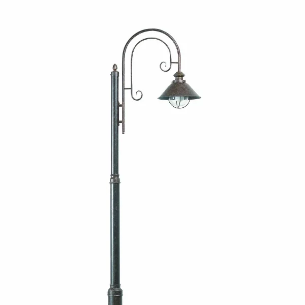 Faro Nautica - lampadaire - 56 x 18,5 x 220 cm - IP33 - brun rouille