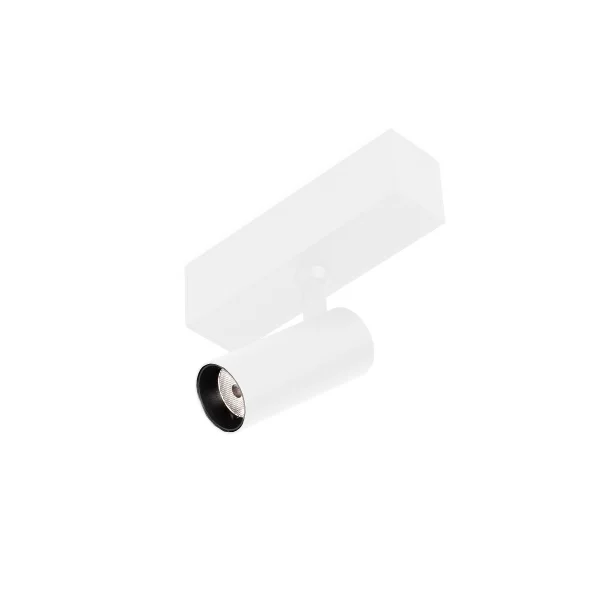 Faro Neso Hole - spot pour rail magnétique - Ø 3,5 x 10 x 16,3 cm - 5W LED blanc chaud (3000K) inclus - 40° faisceau - blanc