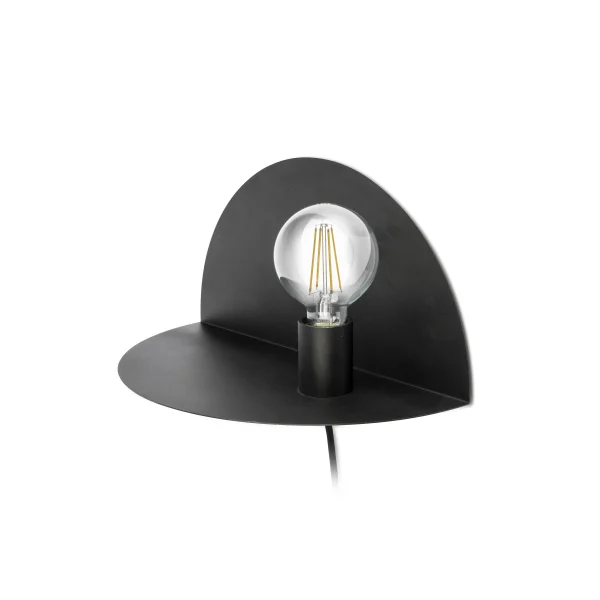 Faro Nit Right - applique murale avec interrupteur - 40 x 20 x 20 cm - noir mat