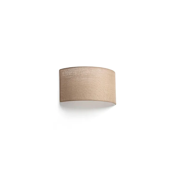 Faro Otton curve - applique - 11,5 x 20 x 37,5 cm - jute