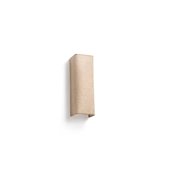 Faro Otton long - applique - 10,5 x 12,5 x 37 cm - jute
