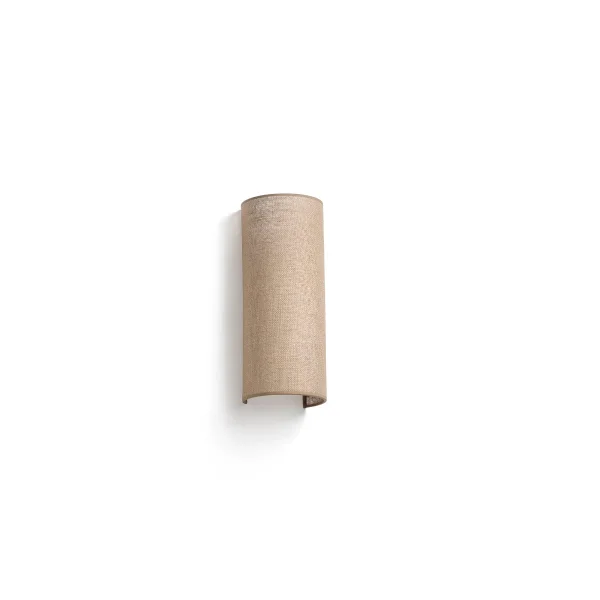 Faro Otton long & round - applique - 12,5 x 14,8 x 37 cm - jute