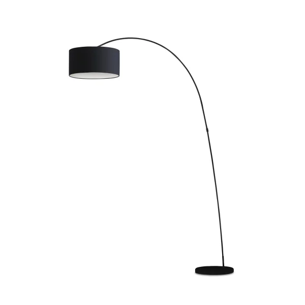 Faro Papua - lampadaire - 200 cm - noir mat