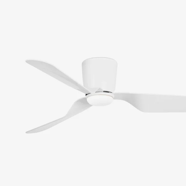 Faro Pemba - ventilateur de plafond avec lumière et télécommande - Ø 132 cm - 16W LED inclus - blanc