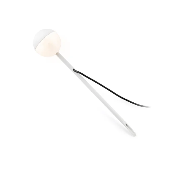 Faro Piccola - spot de sol sur piquet - Ø 12 x 60,5 cm - 6W LED inclus - IP65 - blanc mat