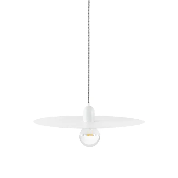 Faro Plat - lampe suspendue - Ø 50 cm - blanc mat