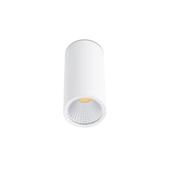 Faro Rel - plafonnier - Ø 7,5 x 16,5 cm - 15W LED inclus - blanc mat