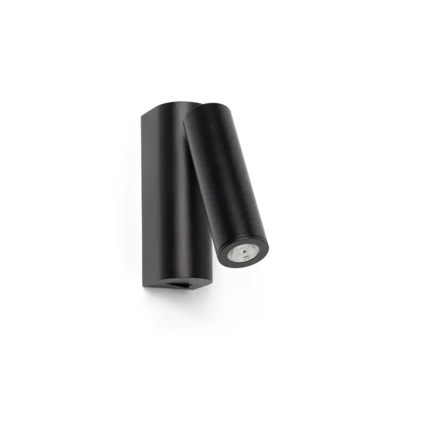 Faro Rob - applique murale - 3,5 x 15,5 x 11 cm - 3W LED inclus - noir