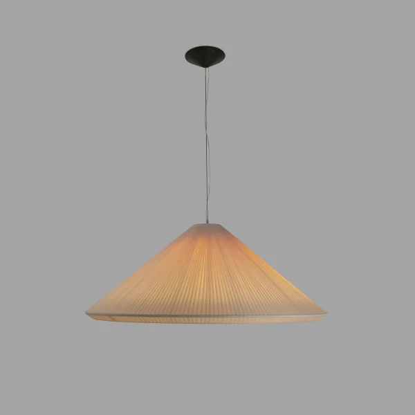 Faro Saigon-in - lampe suspendue - Ø 130 x 76 cm - blanc ivoire