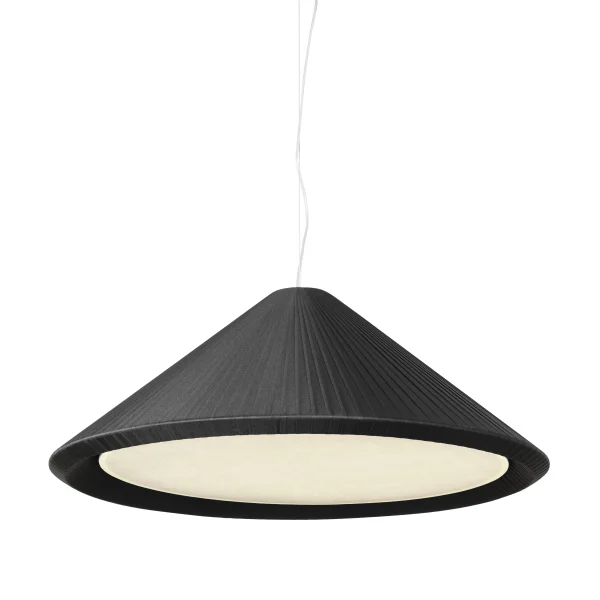 Faro Saigon-in - lampe suspendue - Ø 70 x 27,5 cm - noir mat