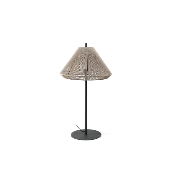 Faro Saigon - lampadaire d'extérieur - Ø 66,5 x 120 cm - IP65 - gris et beige
