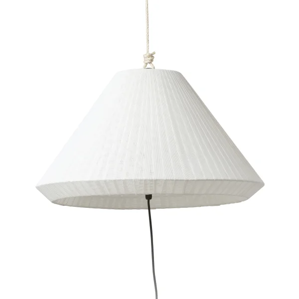 Faro Saigon - lampe portable avec prise - Ø 19 x 38 cm - IP65 - blanc mat