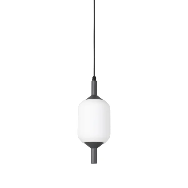 Faro Saigon - lampe suspendue cône cap - Ø 17 x 22 cm - IP65 - blanc mat