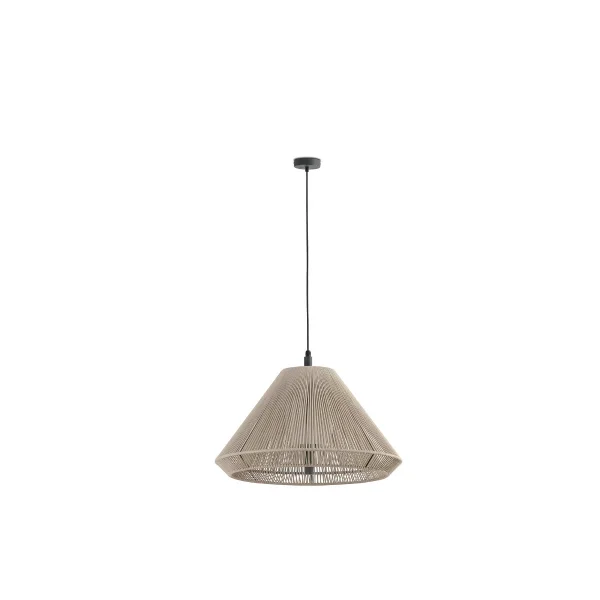 Faro Saigon - lampe suspendue - Ø 66,5 x 338 cm - IP65 - gris et beige