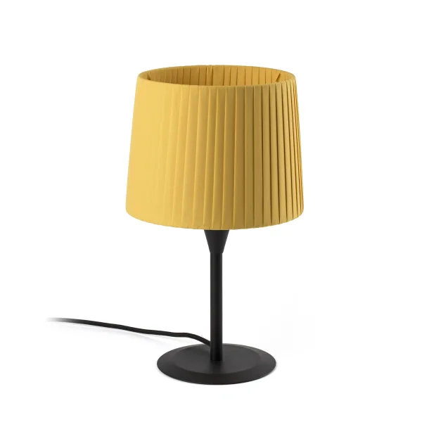 Faro Samba - lampe à poser - Ø 21,5 x 44,5 cm - jaune et noir