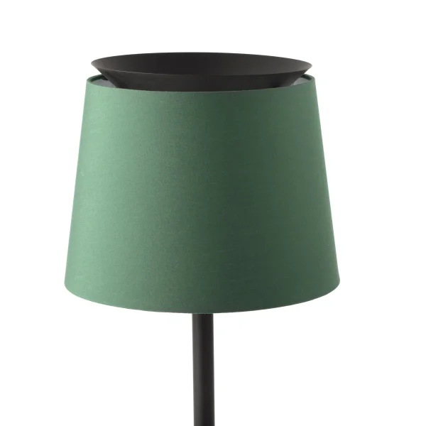 Faro Savoy - lampe à poser - Ø 32 x 51 cm - noir et vert