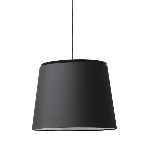 Faro Savoy - lampe suspendue - Ø 42 x 31 cm - noir mat