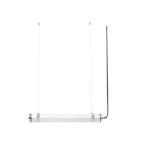 Faro Scuba - lampe suspendue - 60 x 7 cm - 20W LED inclus - IP66 - chrome