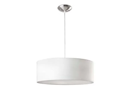Faro Seven - lampe suspendue - Ø 50 x 19 cm - blanc mat