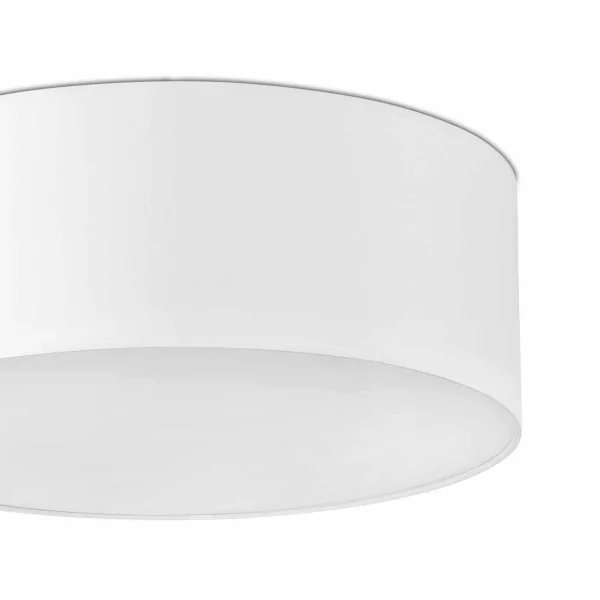 Faro Seven - plafonnier - Ø 50 x 18 cm - blanc mat