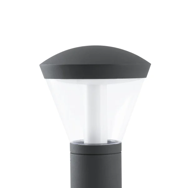 Faro Shelby - lampe de jardin - Ø 19 x 33 cm - 10W LED inclus - IP65 - gris foncé