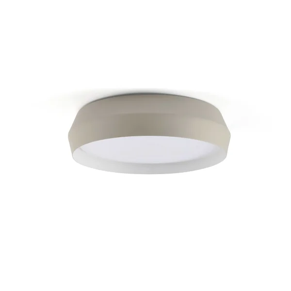 Faro Shoku - plafonnier - Ø 35 x 9,3 cm - 24W LED dimmable inclus - beige