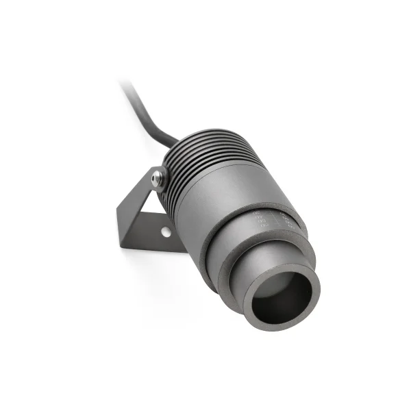 Faro Show - spot au sol sur socle - Ø 6,1 x 9,8 x 14,8 cm - 10W LED inclus - IP67 - anthracite