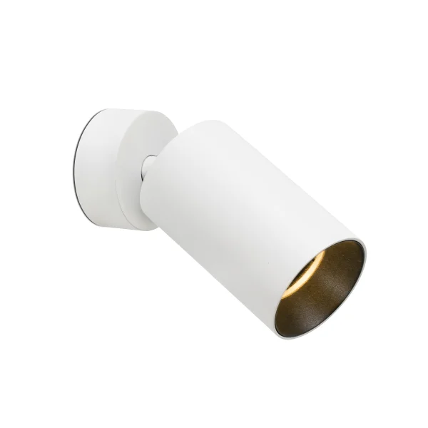 Faro Stan - spot en saillie 1L - Ø 6 x 15 cm - 15W LED inclus - blanc mat