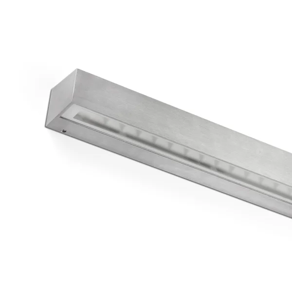 Faro Tacana - applique murale - 38 x 7,5 x 5,5 cm - 24W LED inclus - IP65 - aluminium satiné