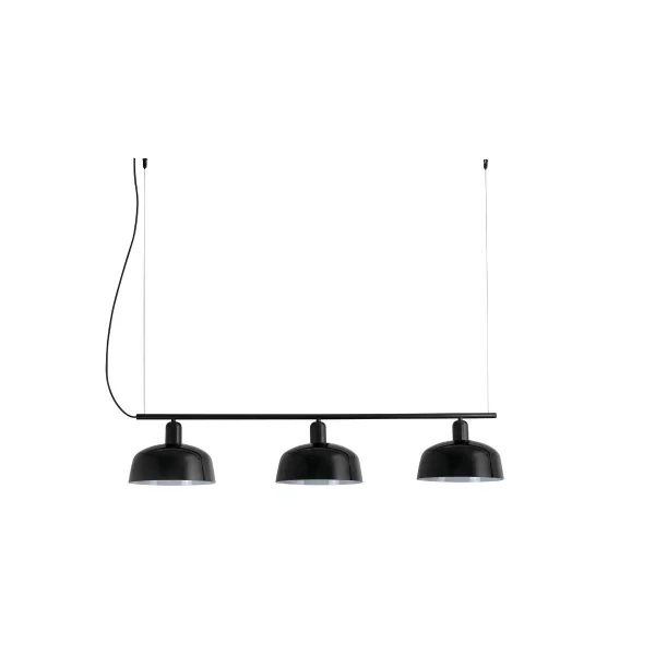 Faro Tatawin - lampe suspendue 3L - 16,6 x 100 x 210 cm - noir