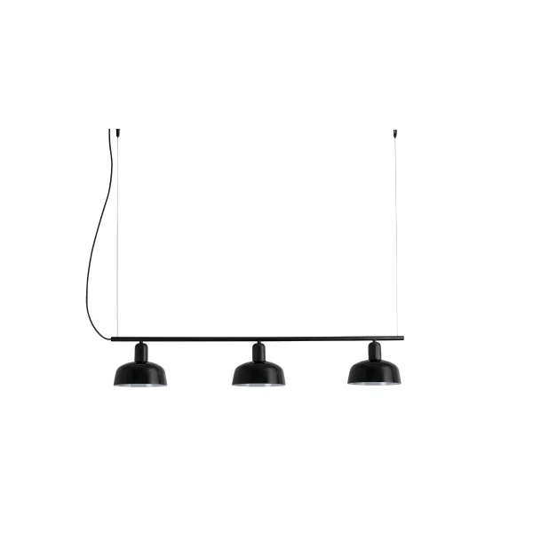 Faro Tatawin - lampe suspendue 3L - 8,1 x 100 x 210 cm - noir