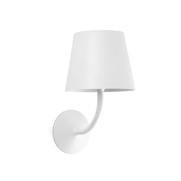 Faro Toc - applique murale - 17 x 20 x 28,2 cm - 8W LED inclus - IP65 - blanc mat
