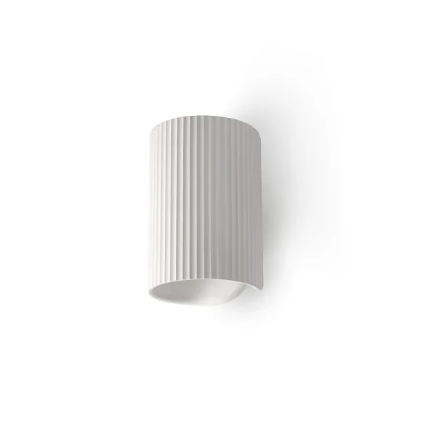 Faro Trama 1L - applique murale - Ø 12 x 18 cm - blanc