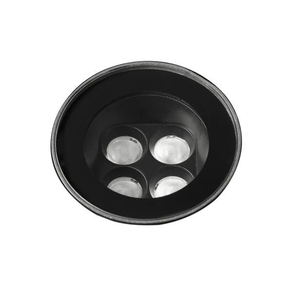 Faro Tras - spot extérieur - Ø 9,2 x 5,6 cm - 8W LED inclus - IP67 - noir